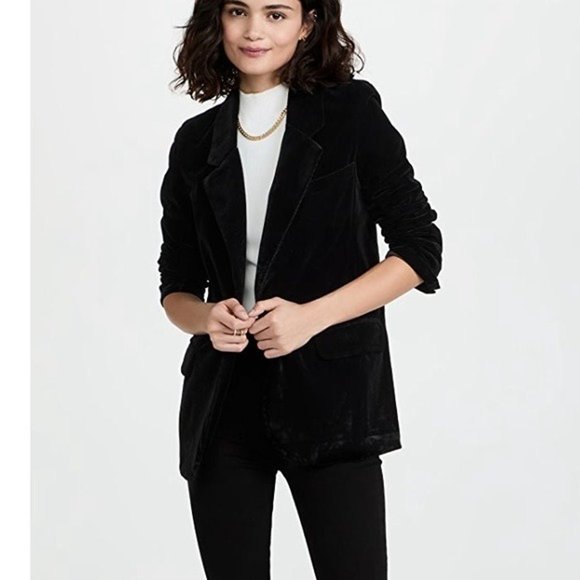 NEW Revolve Shopbop BB Dakota by Steve Madden Crush A Lot Blazer in Black Small - Picture 1 of 5